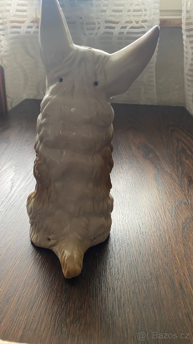 Starožitná soška psa - 2