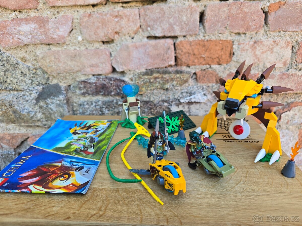 Lego Chima 70115, zabavná lego pohyblivá stavebnice, hra - 2