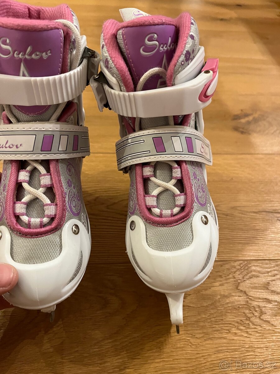 Dětské lední brusle dívčí - 2
