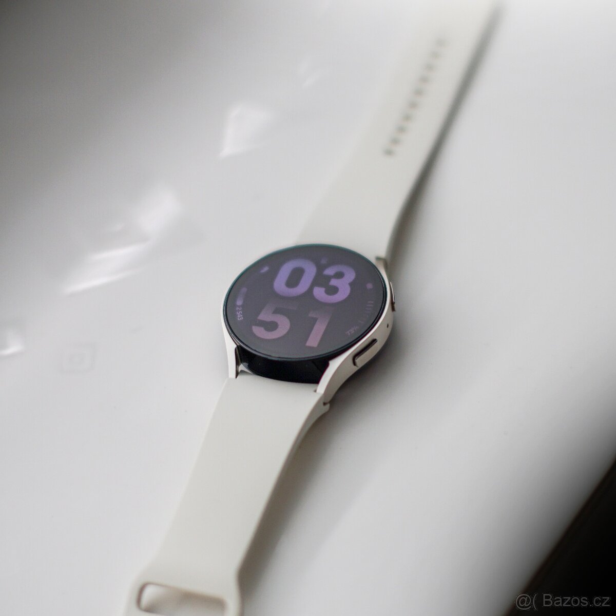 Hodinky Samsung Galaxy Watch 6, 40mm Beige - 2