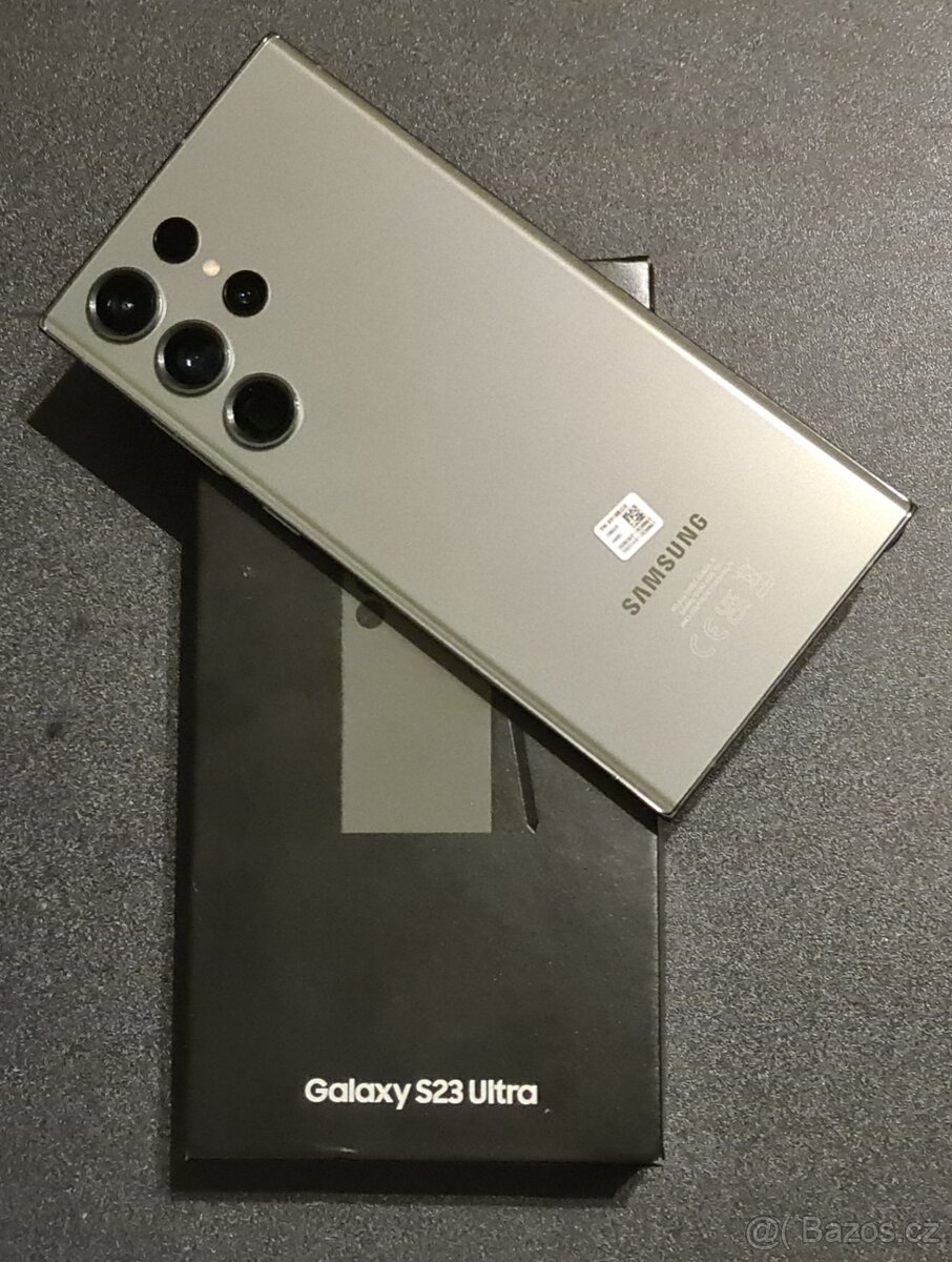Samsung Galaxy S23 Ultra / 256GB / V záruce do 11/2027. - 2