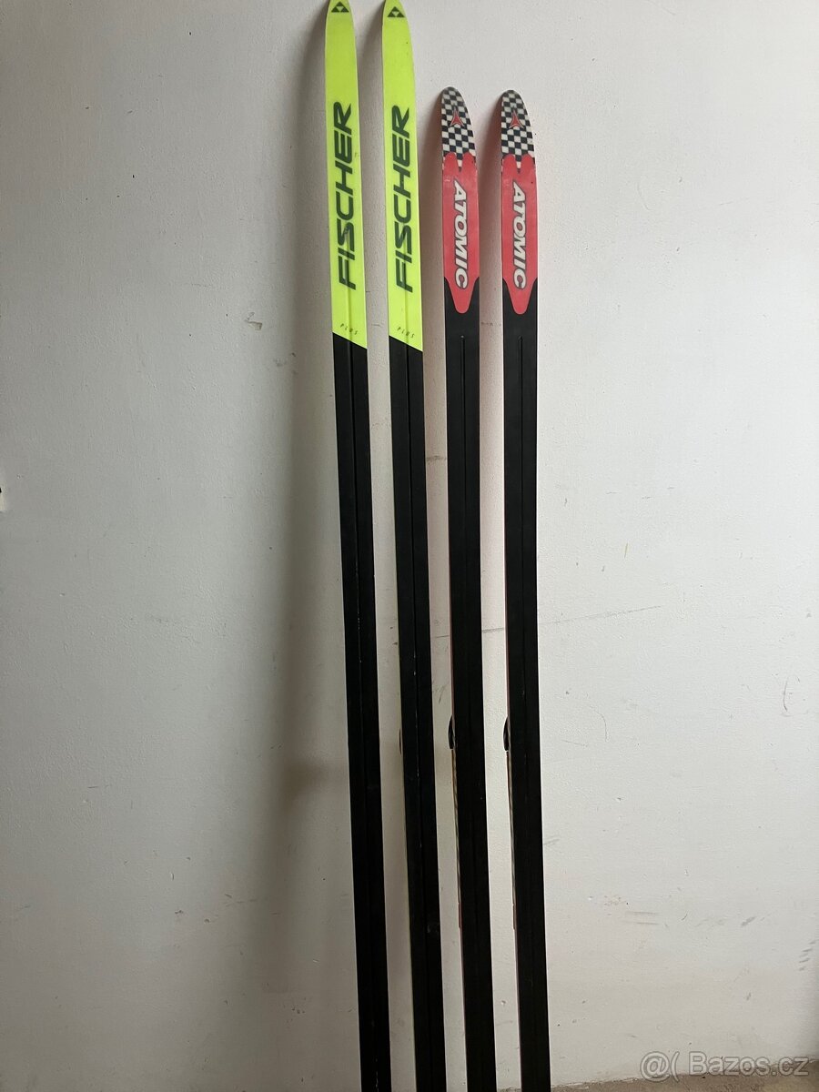 Prodám běžky Fischer 190cm a Atomic 178 - 2