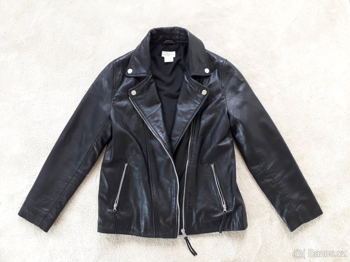 Dívčí kožená bunda/sako Mango - 2