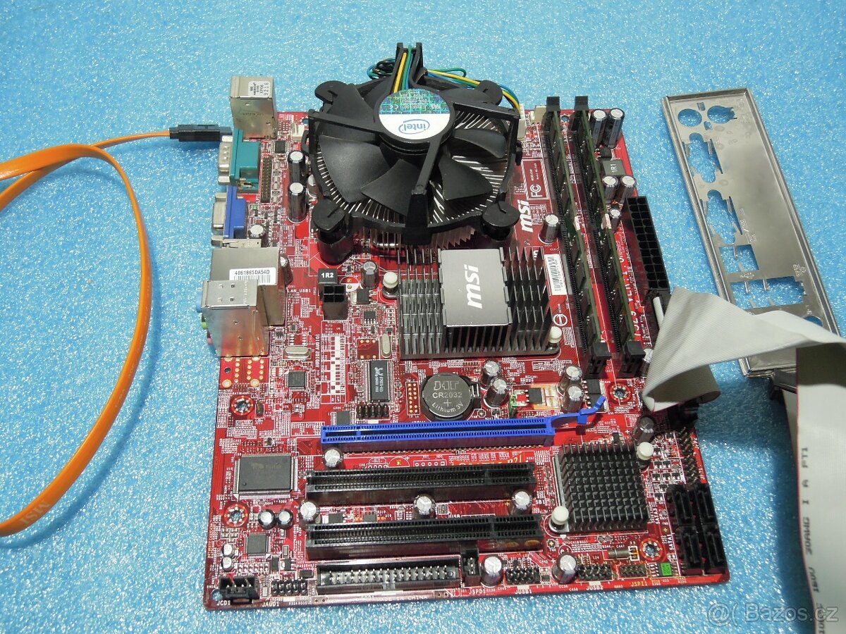 Kompletní Set pro stavbu PC Intel MSI Gigabyte Asus 4GB DDR2 - 2