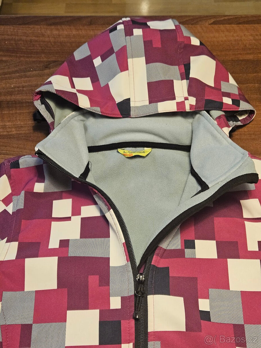 Softschellová bunda 140/146 - 2