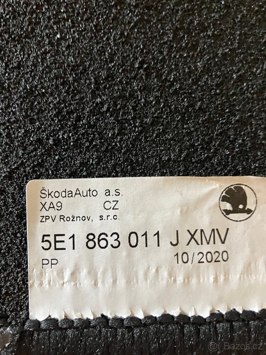 Nové textilní koberečky Octavii 4 - 2