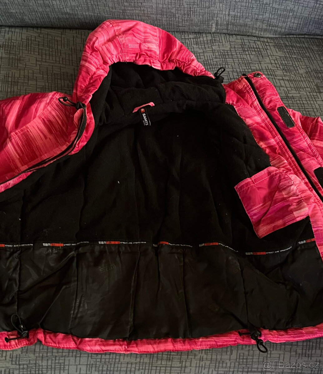 Dívčí zimní bunda SAM73 vel. 146 - 2