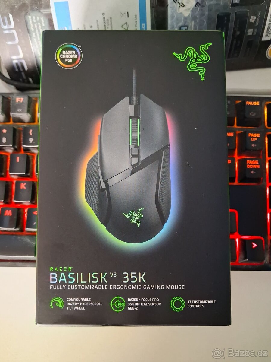 Nerozbalená myš Razer Basilisk V3 35K - 2