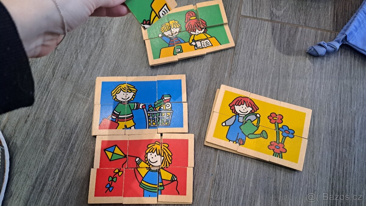 Dřevěná skládačka - 2