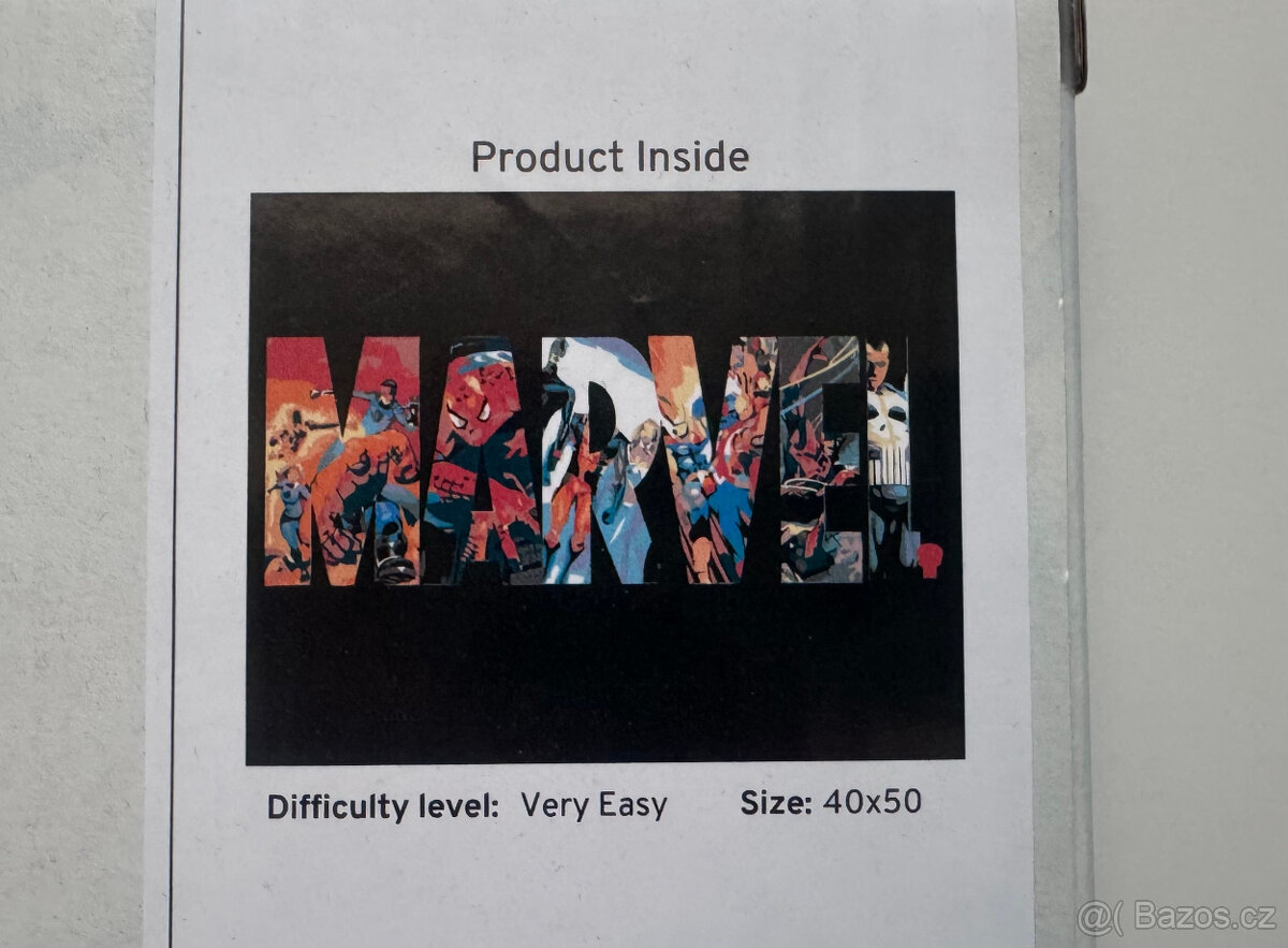 Malování dle čísel Marvel + plátno Zuty nové - 2