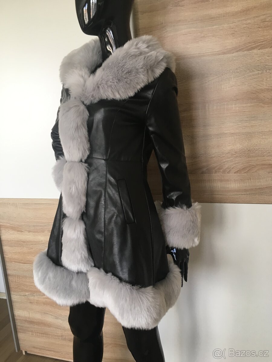 Koženková bunda, kabát - 2