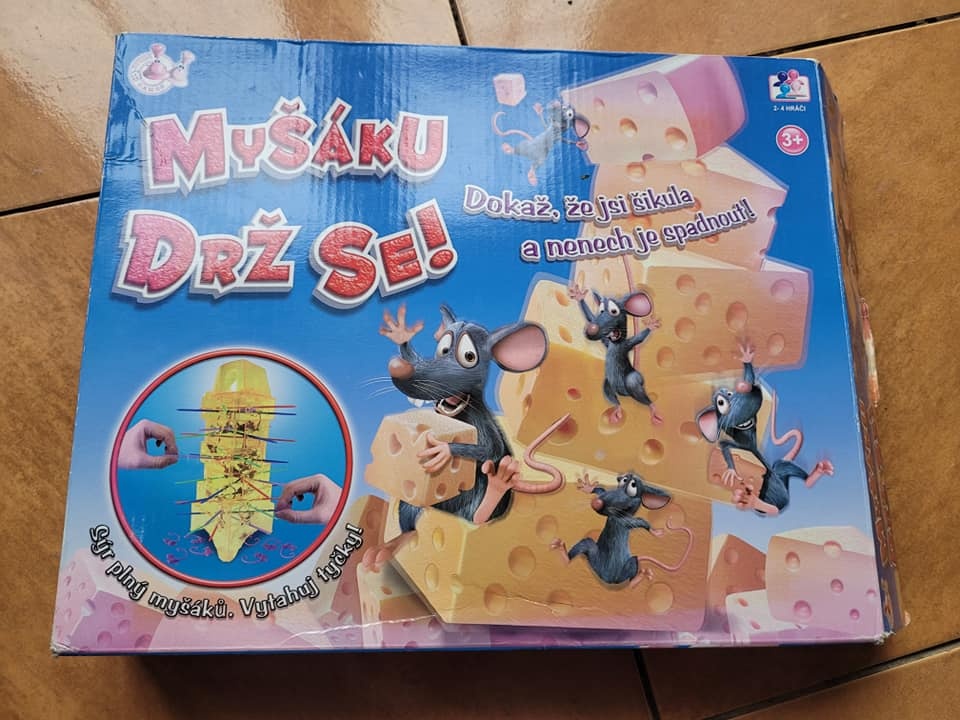 Stolní hra Myšáku drž se - 2