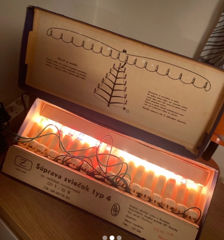 Retro vánoční osvětlení Zlatokov - 2