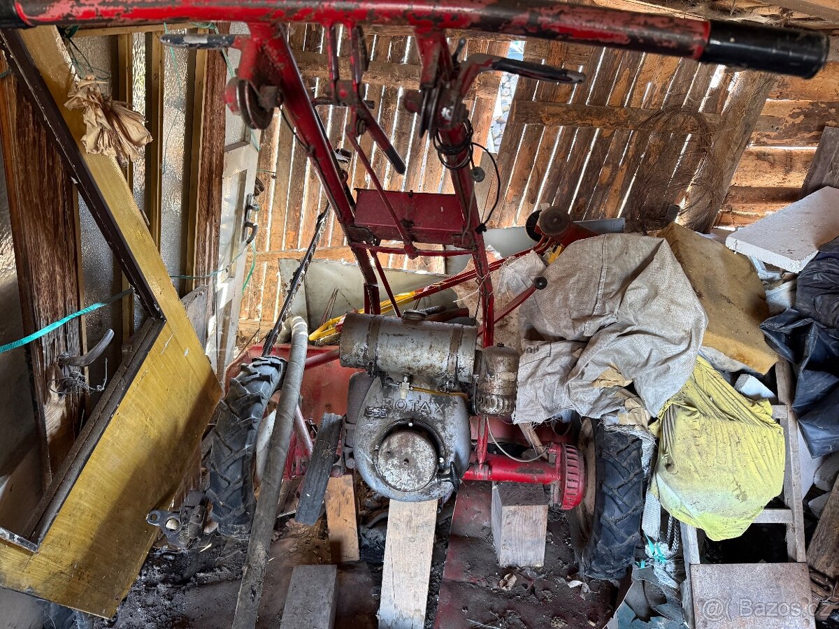 Obracečka hrabačka sekačka pluh za traktor, disk kultivátor - 2