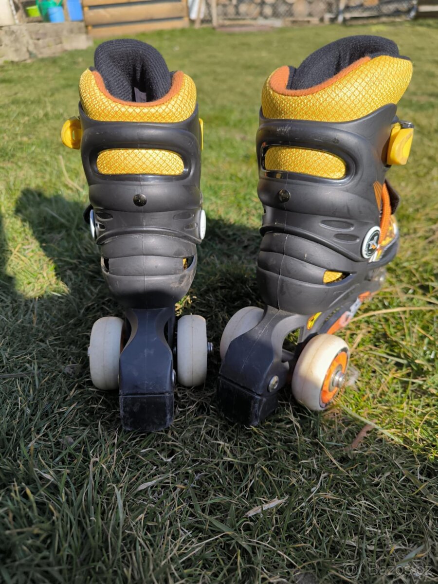 Kolečkové brusle vel. 26-29 - 2