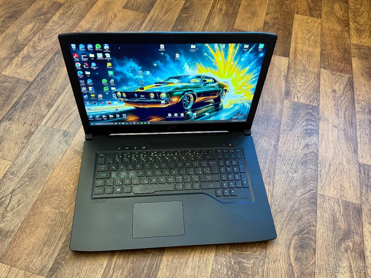 Herní Asus ROG Strix GL703GE 17"/i7/m2 1TB /16GB/GTX1050ti - 2