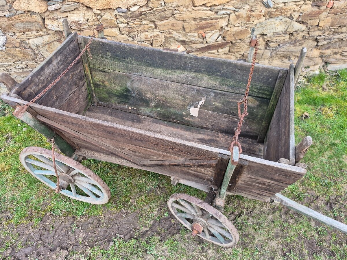 Trakař, žebřiňák, vozi na seno - 2