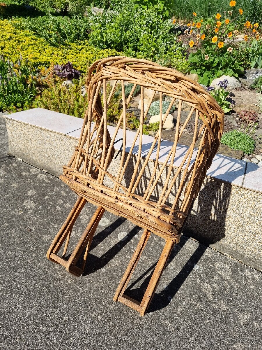 Retro dětská sedačka na kolo - 2