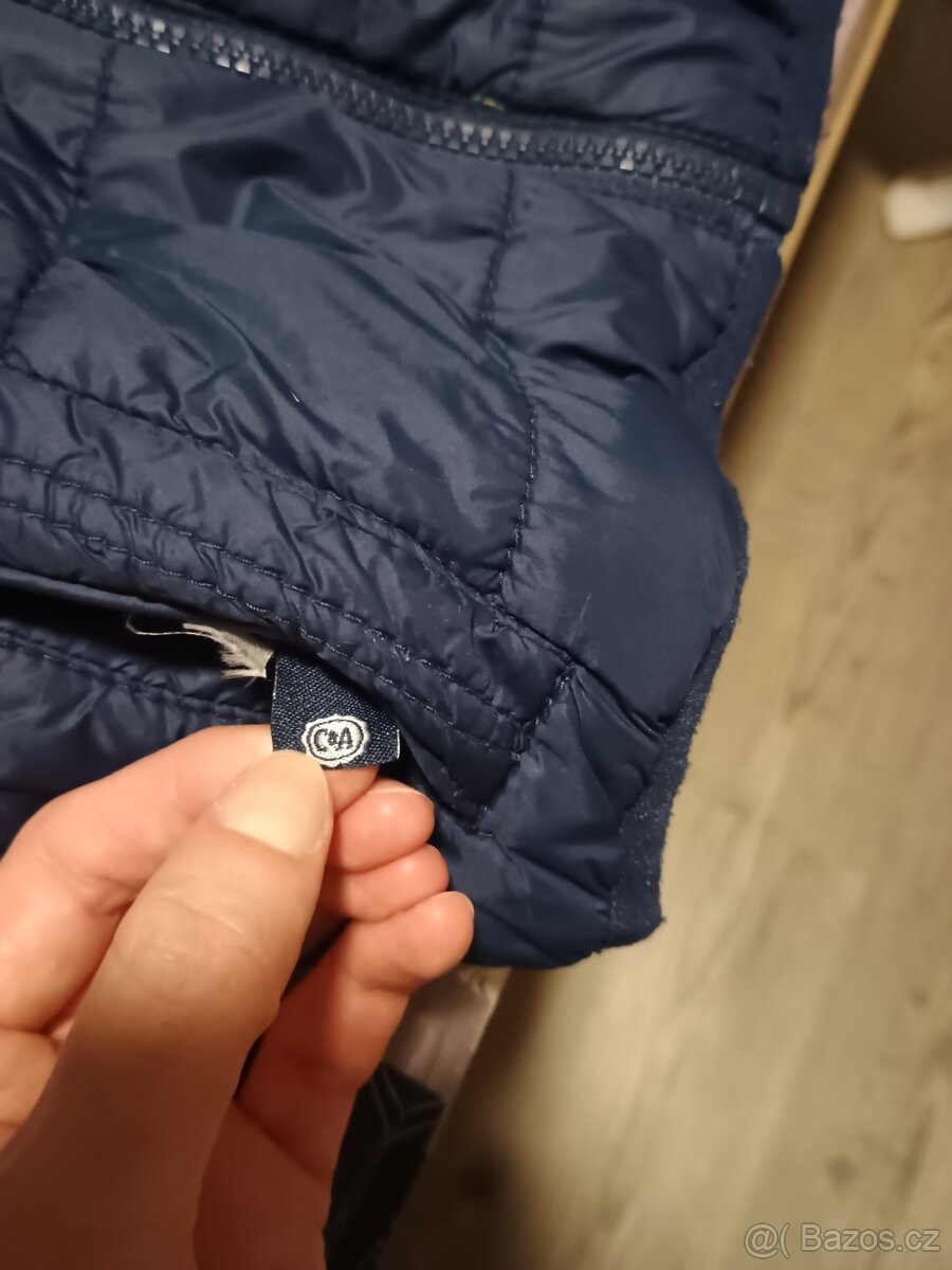 Chlapecká oboustranná vesta C&A vel 116 - 2