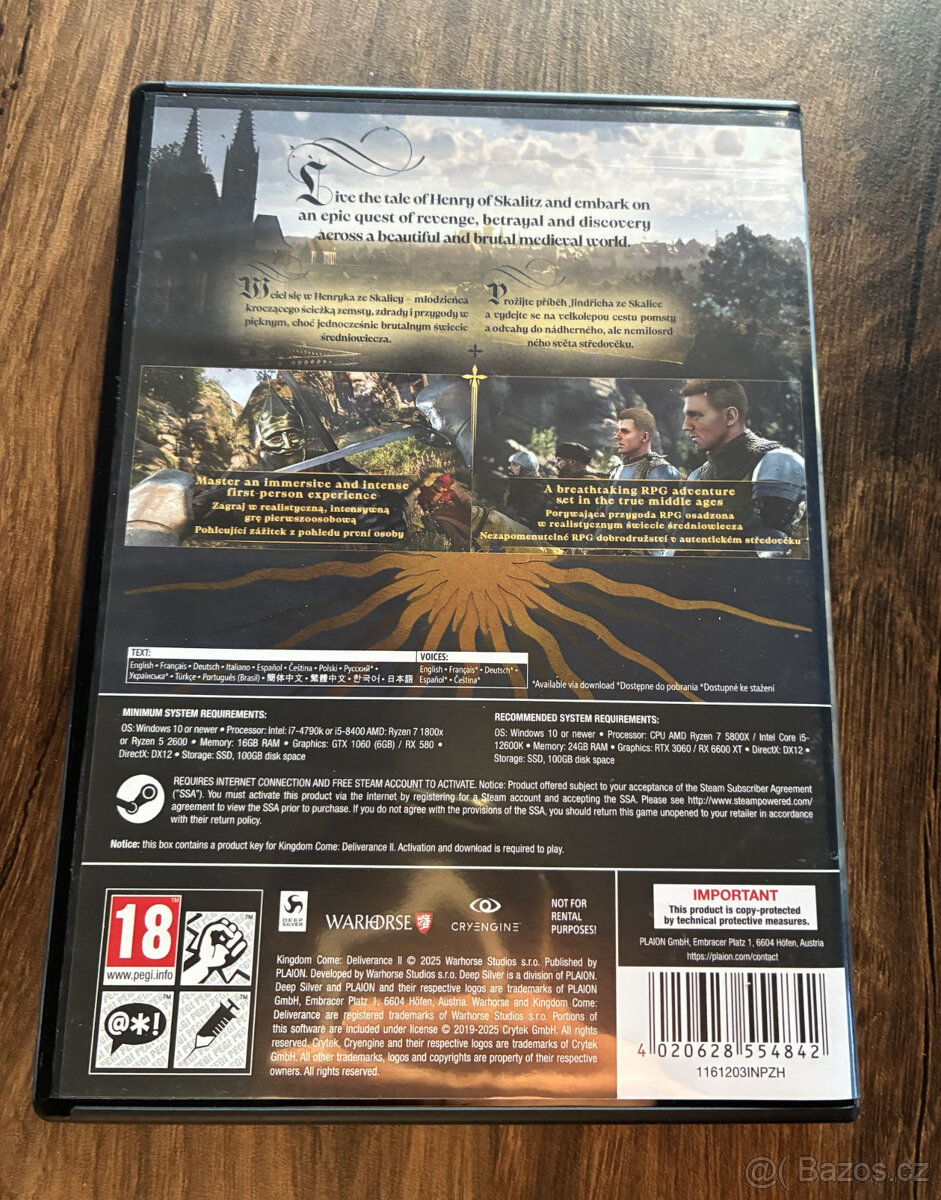 PC Kingdom Come: Deliverance 2 CZ (Nový Steam klíč) - 2