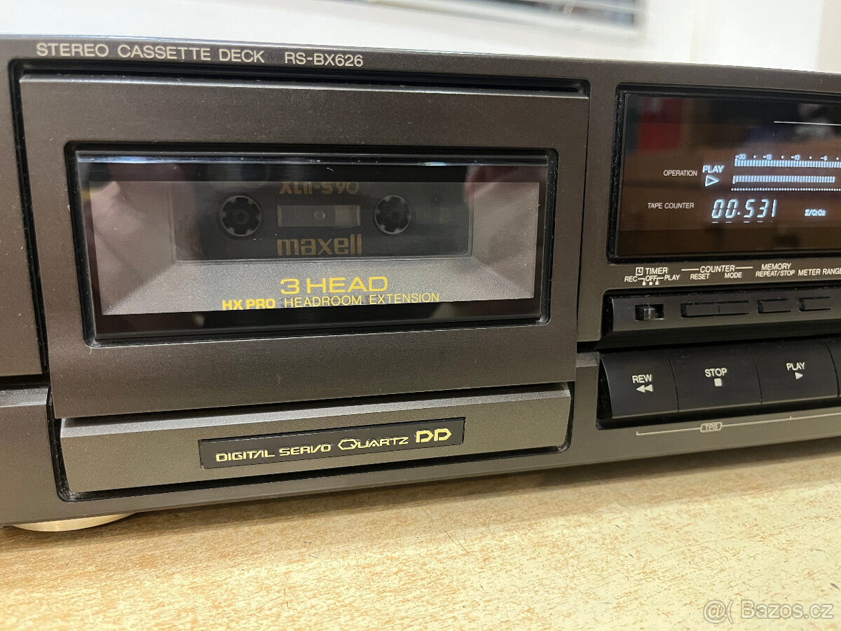 Technics tape deck RS-BX626, 3 hlavy, class AA - 2
