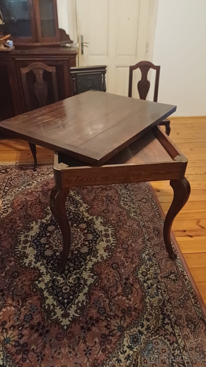 starozitny rozkladaci stul - 2