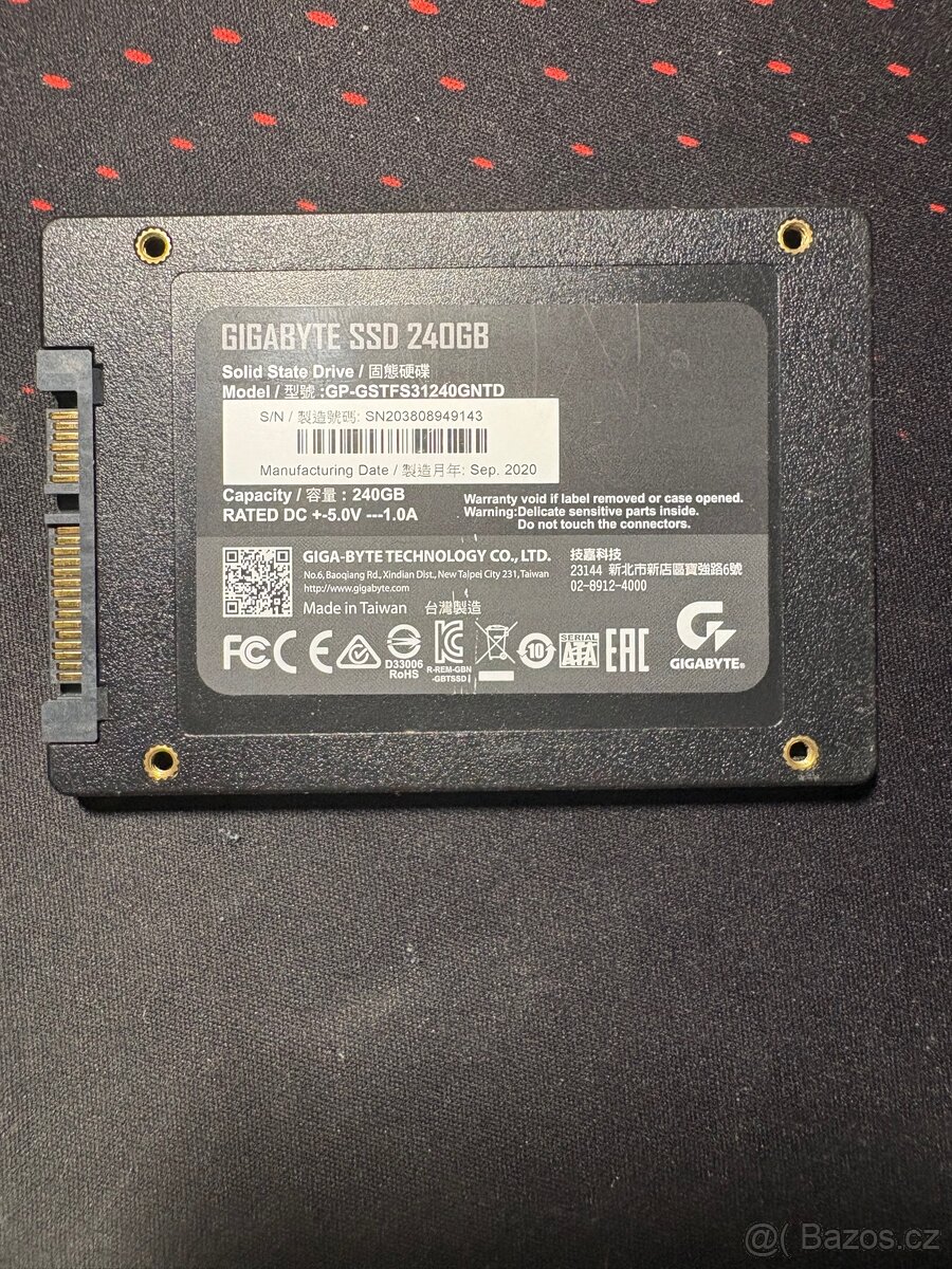 GIGABYTE SSD 240GB - 2