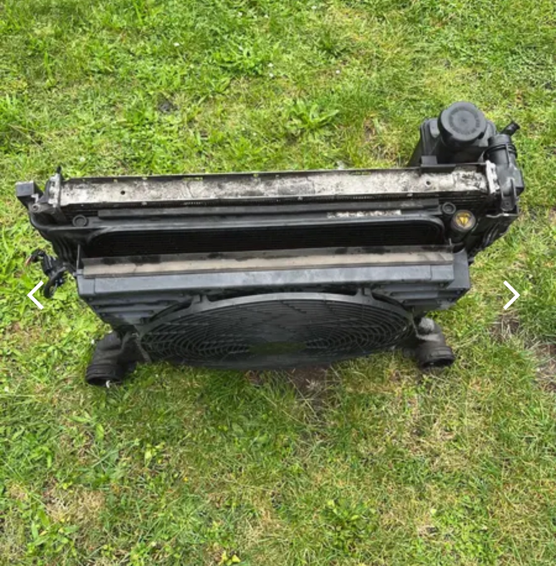 Bmw x5 e53 Sahara - ventilátor - chladič - stěna - 2