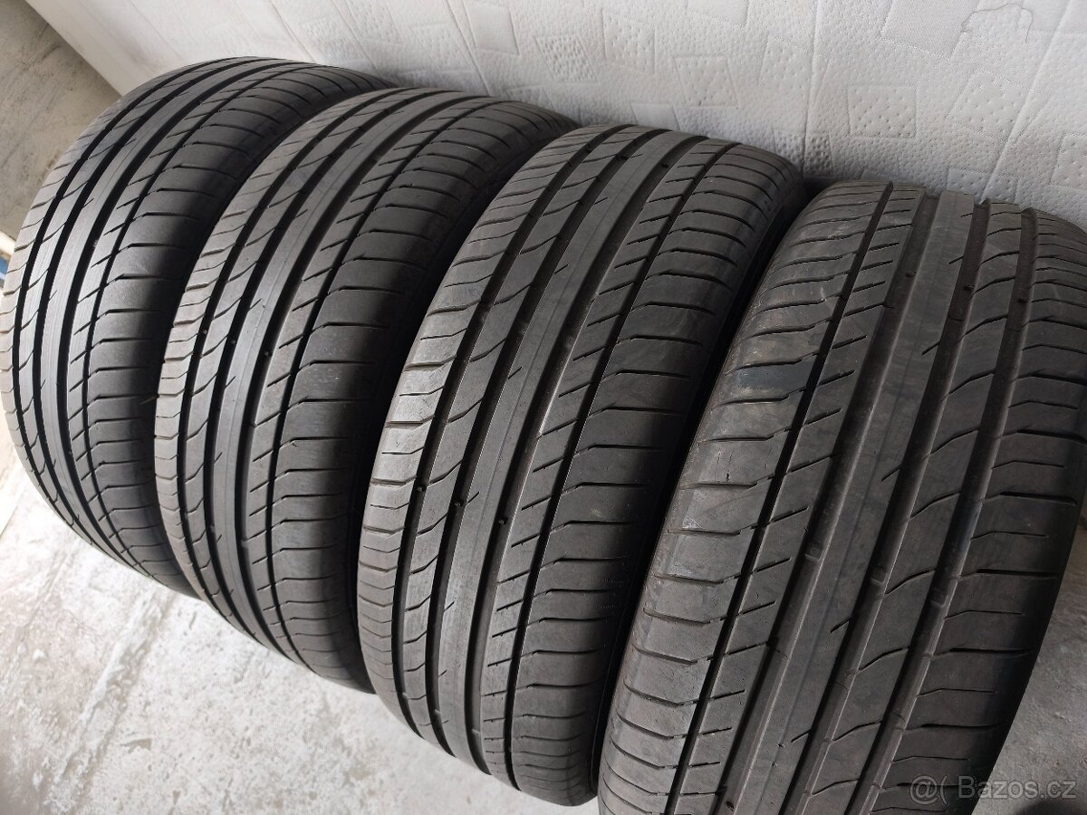 235/55 r19 letní pneumatiky Continental na SUV 7mm