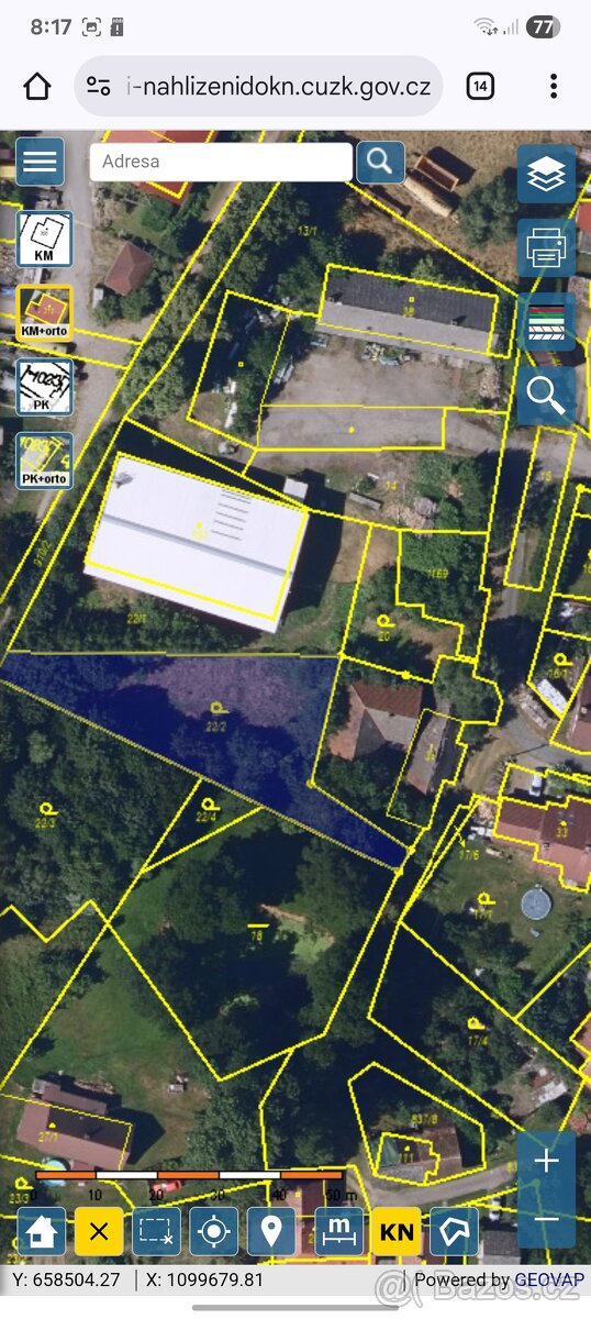 Prodám pozemek v obci Počátky u Chotěboře - 2