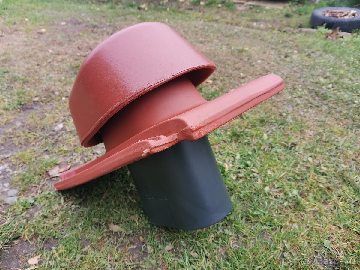 Střešní odvětrávací taška Tondach Figaro 11 engoba červená - 2