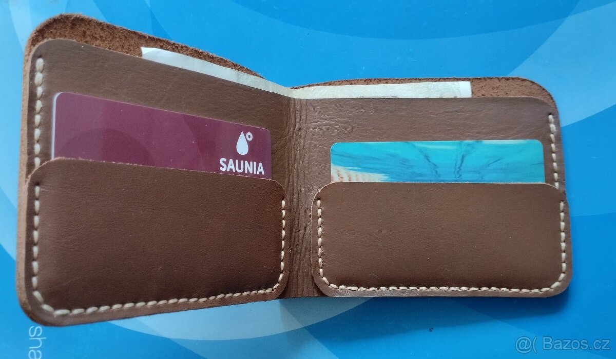 Kožená peněženka. - 2