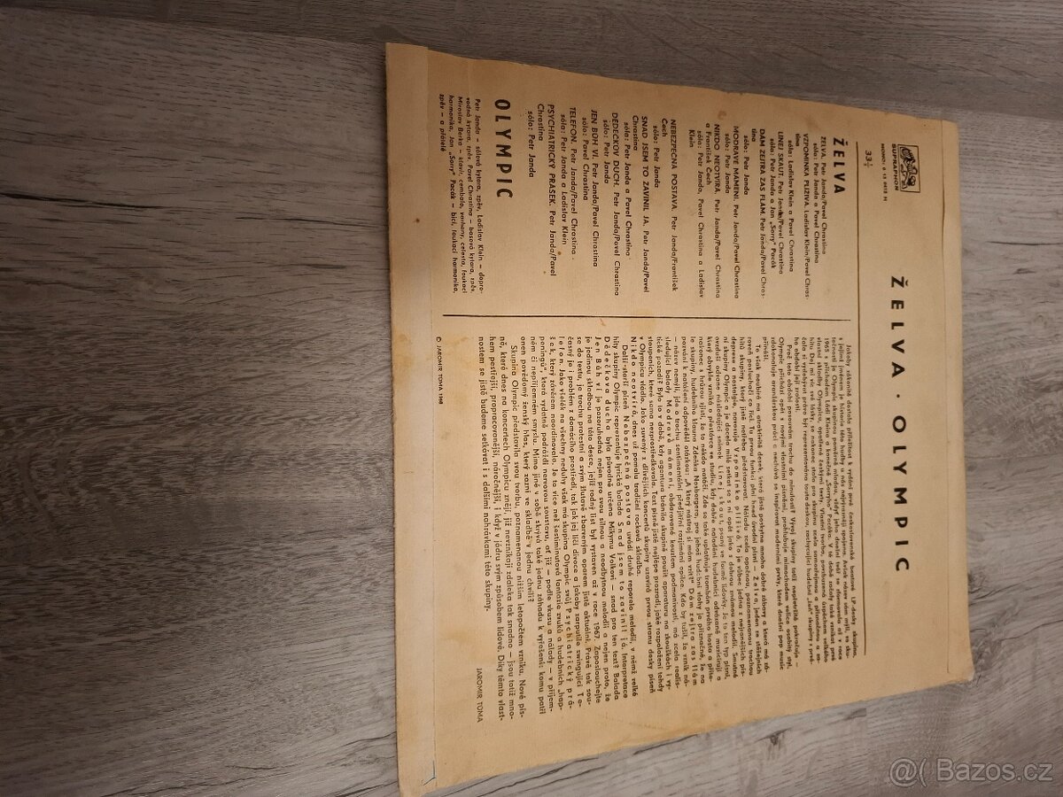 Olympic Želva 1968 - 2