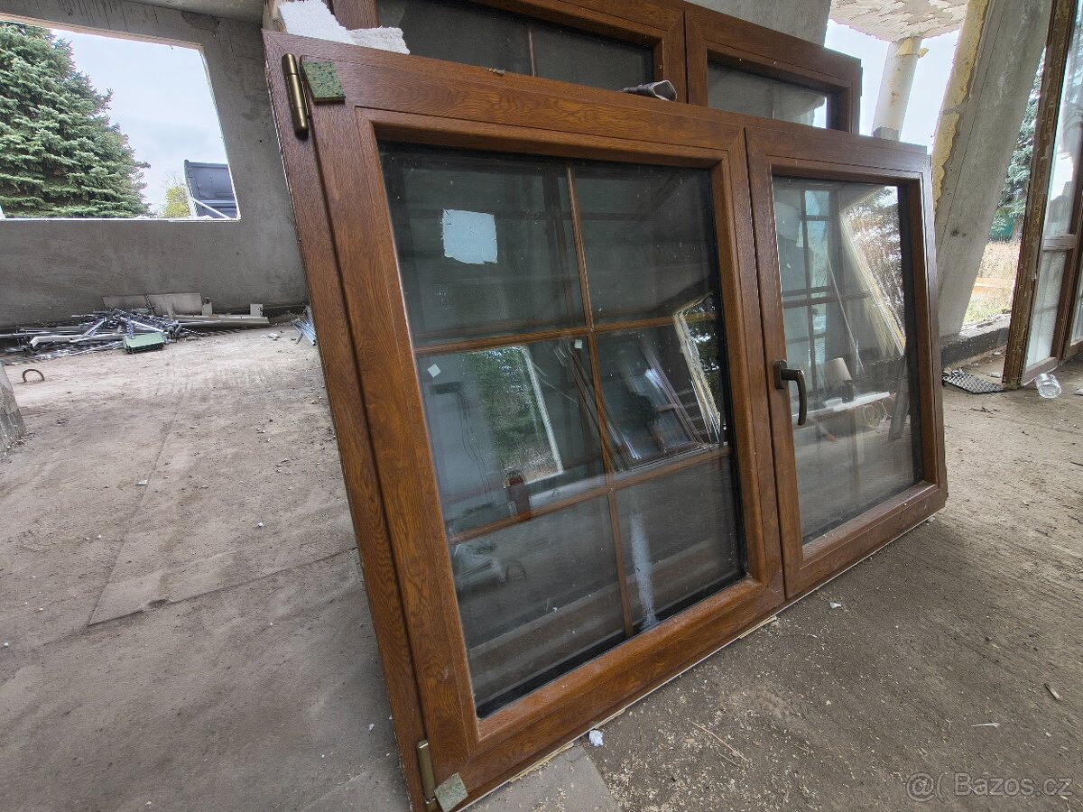Zánovní plastové okna s izolačním trojsklem - 2
