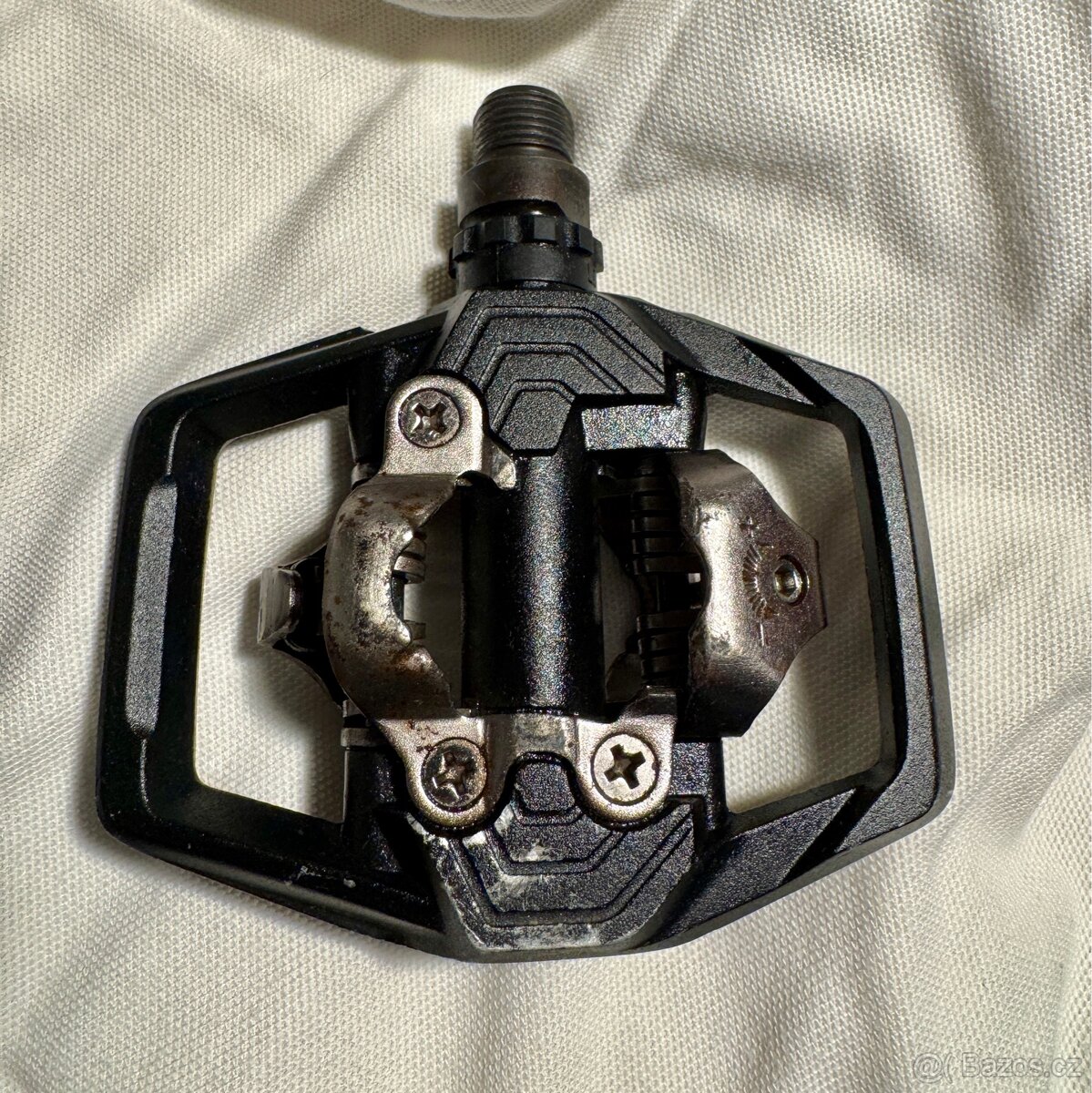 Pedály na kolo SPD + tretry - 2