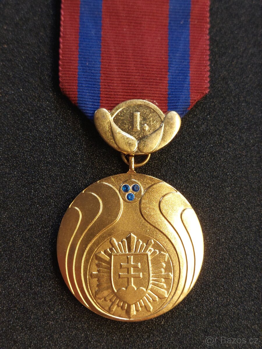 Medaila Za službu v PZ - polícia, vyznamenanie - 2