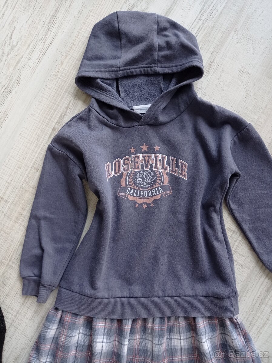 Mikinové šaty v.134 - 2