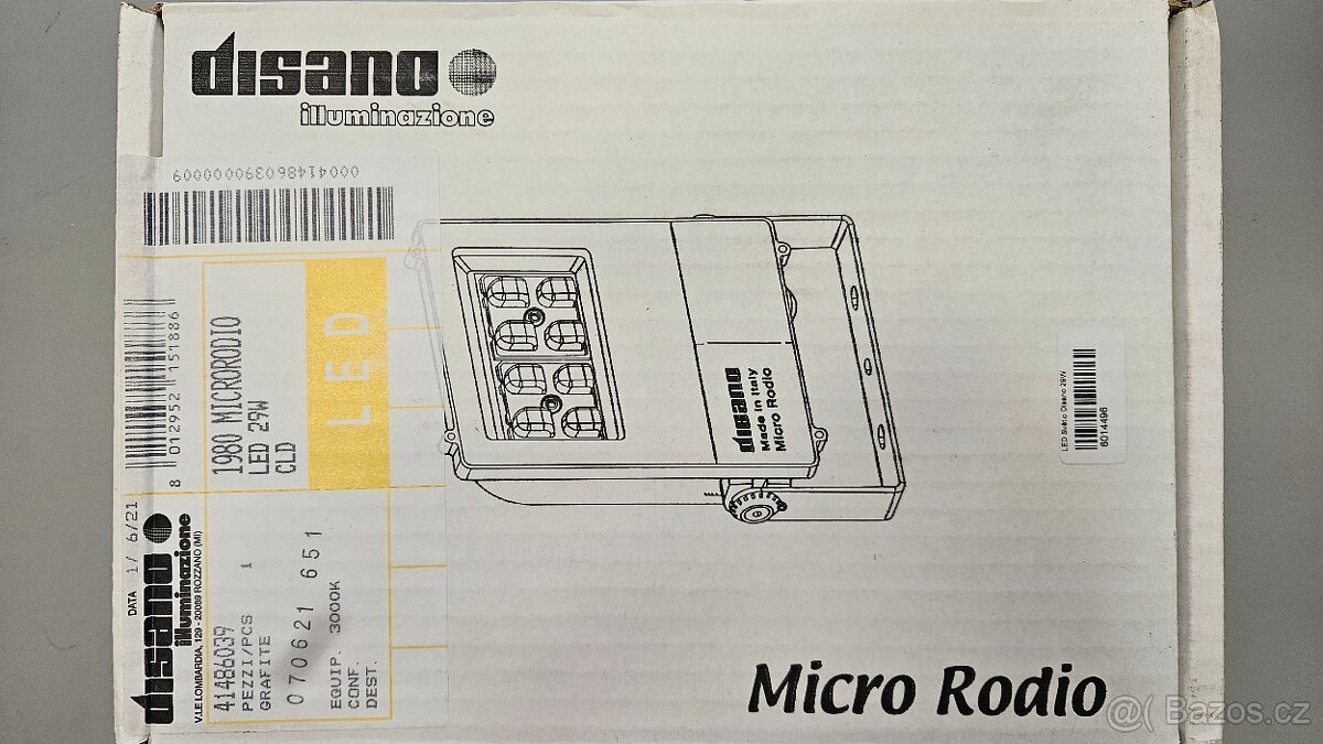 LED světlo Disano - 2
