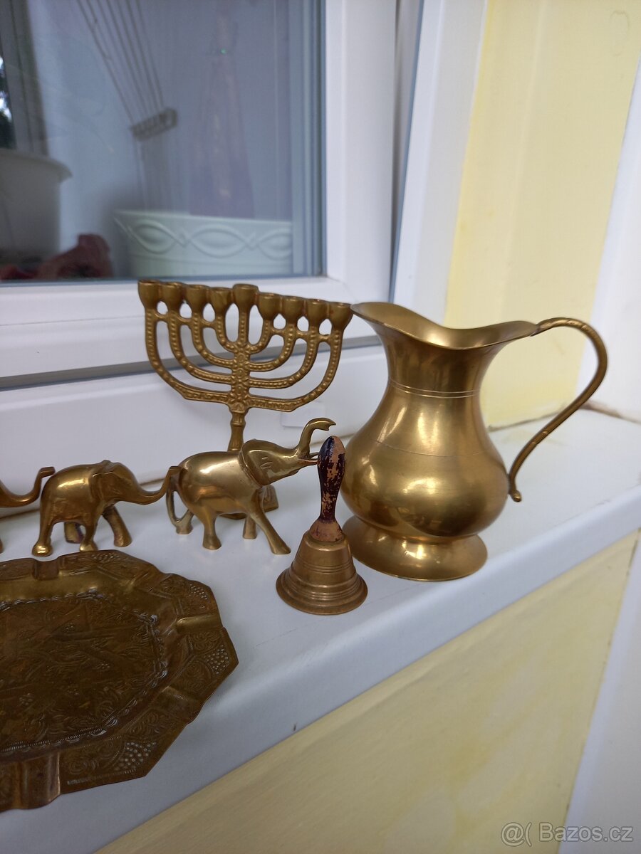 mosazné dekorace - 2