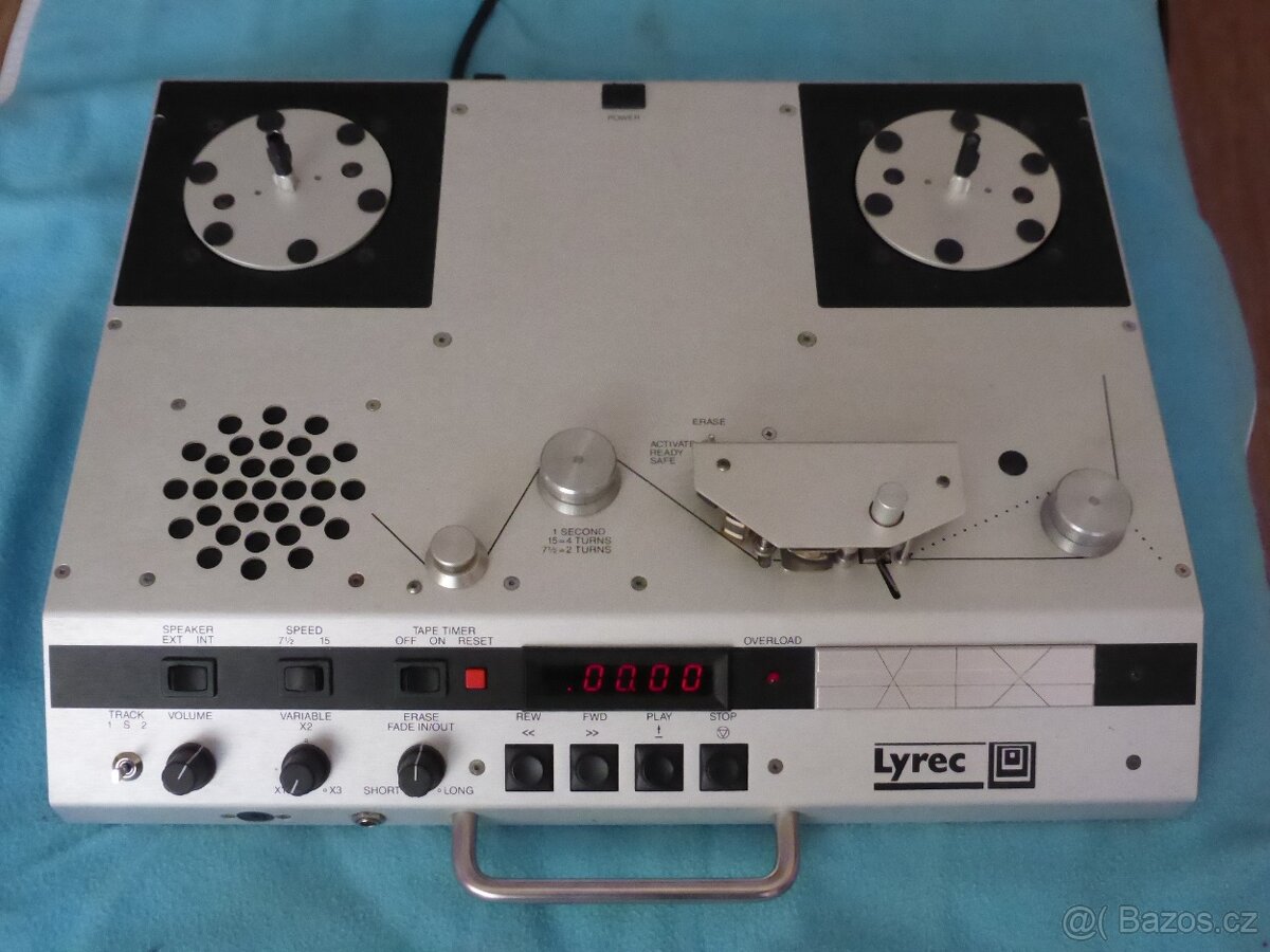 LYREC FRED RB-04 studiový magnetofon - Dánsko - 2