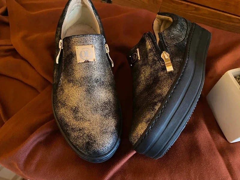 Krásné slip on mokasíny - 2