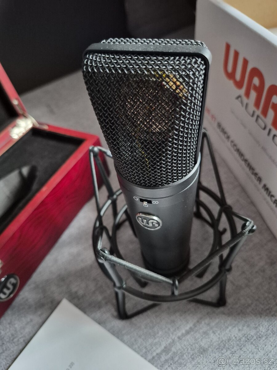 Warm audio WA 87 mikrofon v1 black - 2