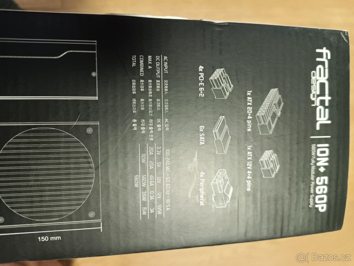PC Zdroj Fractal design Platinum 560w - 2