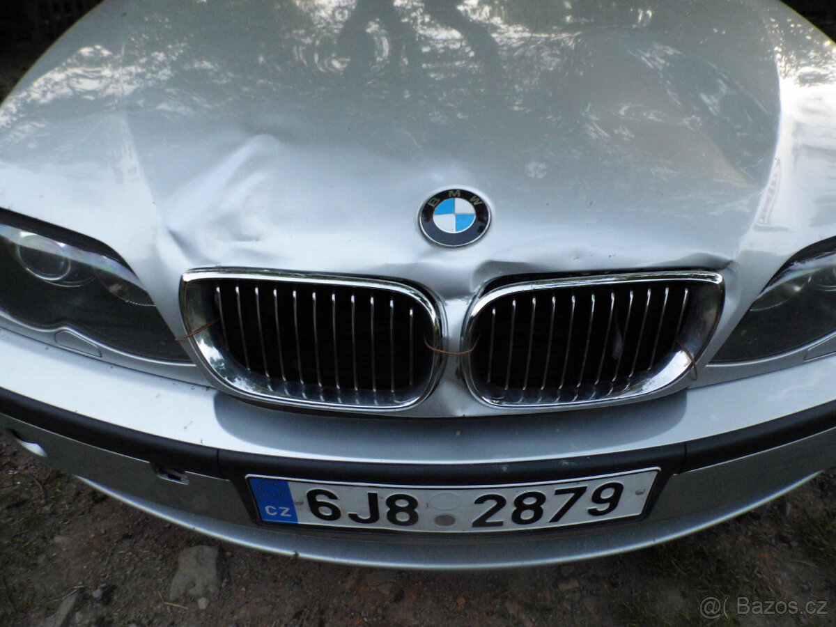 bmw 320D 2004 na opravu nebo díly - 2