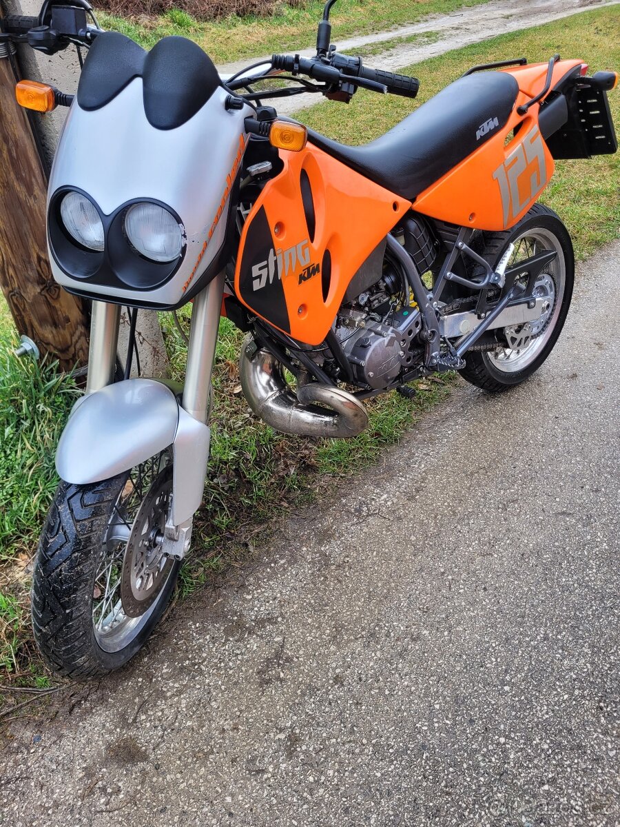 KTM EXC 400 doklady, smerovky. el. štartér