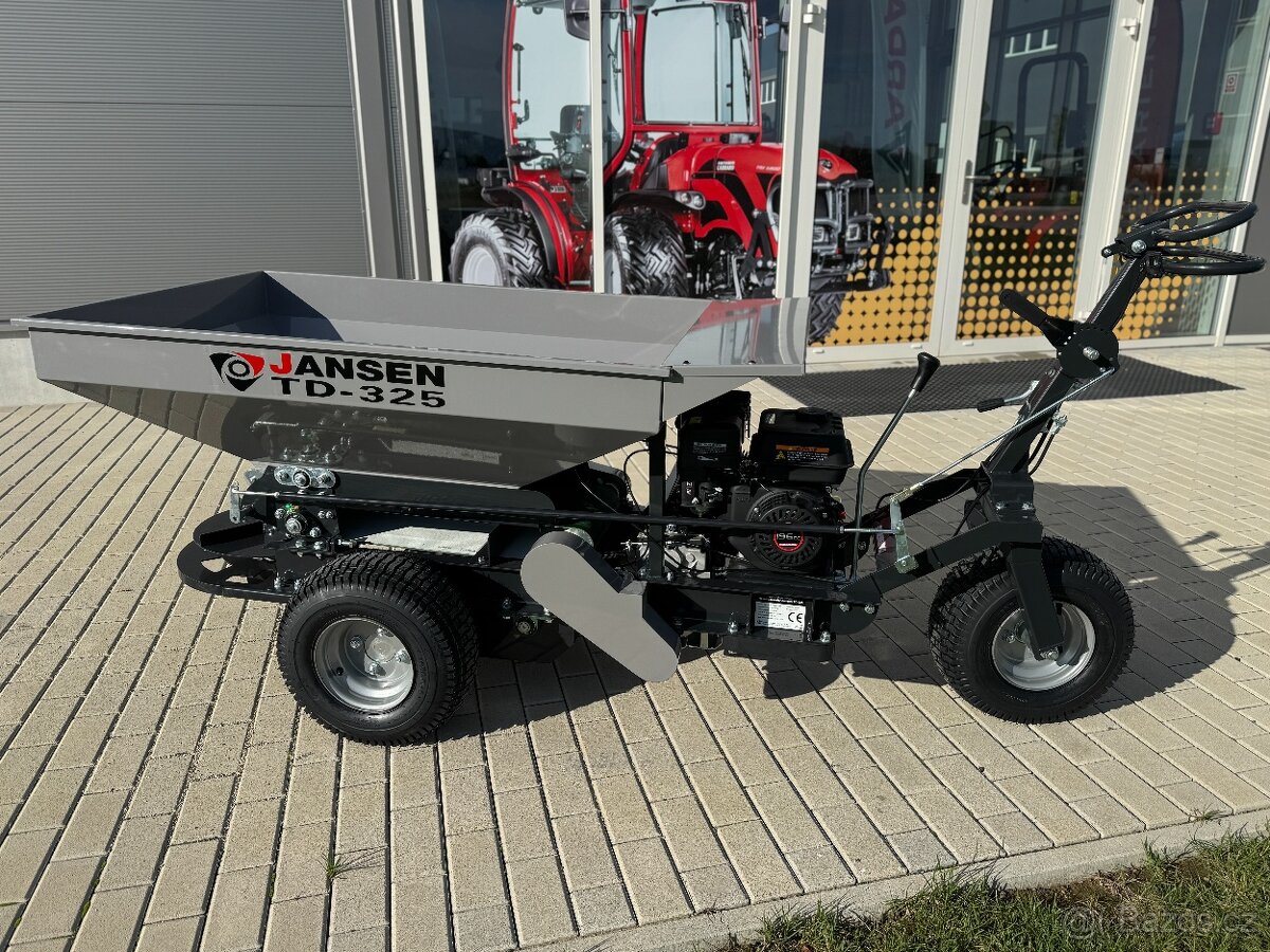 Benzínové rozmetadlo hnojiv JANSEN TD-325 - 2