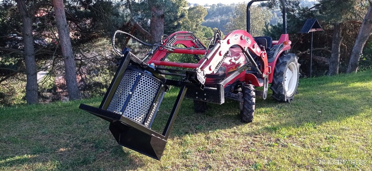 Kátrovací,prosévací lžíce lopata na malotraktor - 2