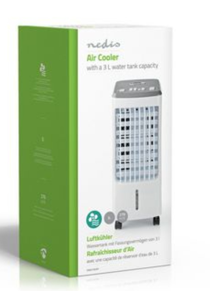 Mobilní klimatizace Nedis aircooler 3l (COOL113CWT) - 2