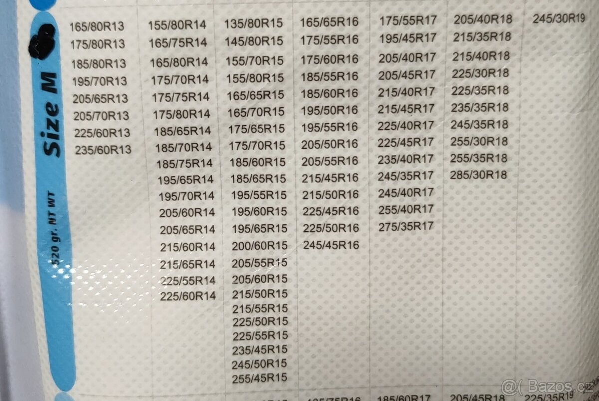 Textilní sněhové řetězy - 2