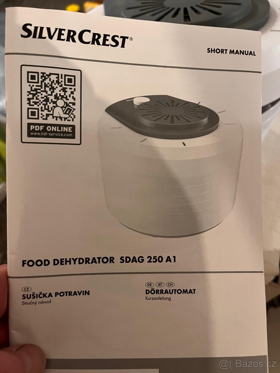 Sušička potravin SilverCrest SDAG 250 A1 - 2